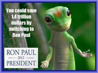 The Ron Paul Gecko